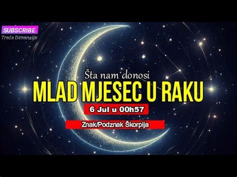 Mlad Mjesec U Raku 6 Jul U 00h57h Aktivacija Duhovnog Svjetla Siriusa