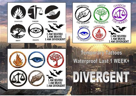 Divergent Factions Dauntless Tattoo