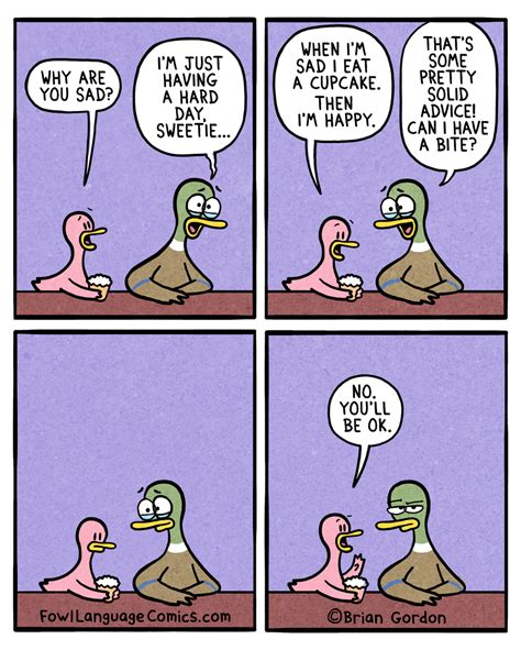 Fowl Language By Brian Gordon For April Gocomics Artofit