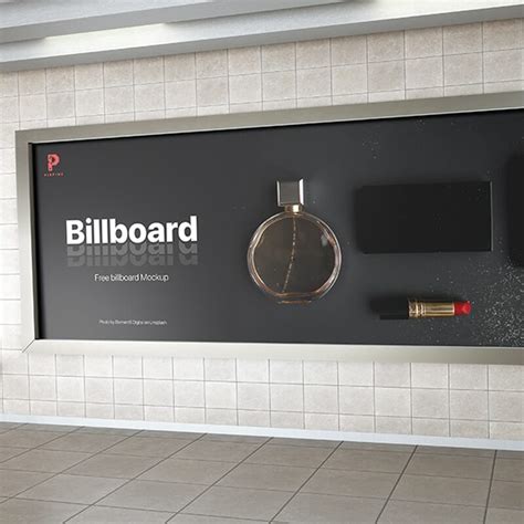 Free Metro Station Billboard Mockup Css Author