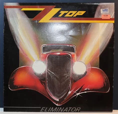 Zz Top Eliminator Original Australian Pressing Warner Bros