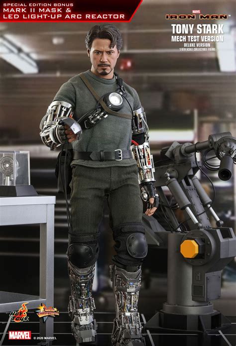 Hot Toys Tony Stark Mech Test Deluxe Version Iron Man