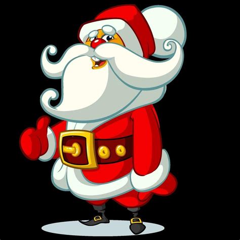 Christmas Cartoon Of Santa Claus Vector Illustration Vector