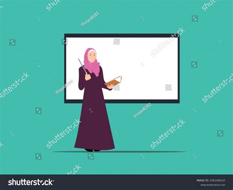 63 Muslim Teacher Cartoon Black White Images, Stock Photos & Vectors ...