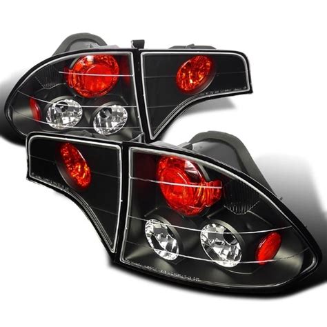 Spec D Tuning 06 08 Honda Civic Altezza Tail Light Black LT CV064JM TM