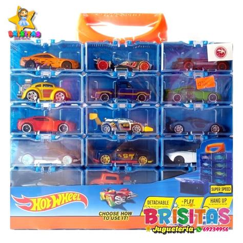 Hot Wheels Paquete De 18 Autos Juguetería Brisitas