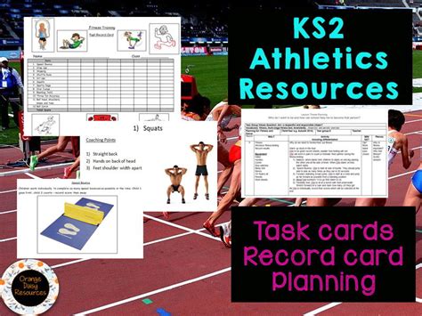 Upper Ks2 Y5 6 Fitness Athletics Pe Planning And Resources