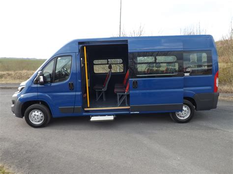 Peugeot Boxer CanDrive Flexi 17 Seat School Minibus in Clipper Blue ...