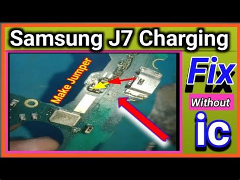 Samsung J7 Max Charging Problem Solution Without Ic J7 Charging