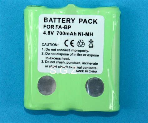 Fa Bp Battery Pack Cobra Two Way Radio Microtalk Pcs