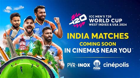 Good News - Every cricket match of Team India will shown on Big Screen ...