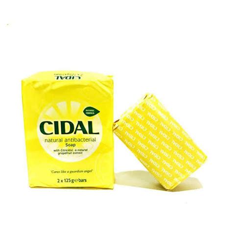 Cidal natural antibacterial Soap 125g 2bars – Main Market Online