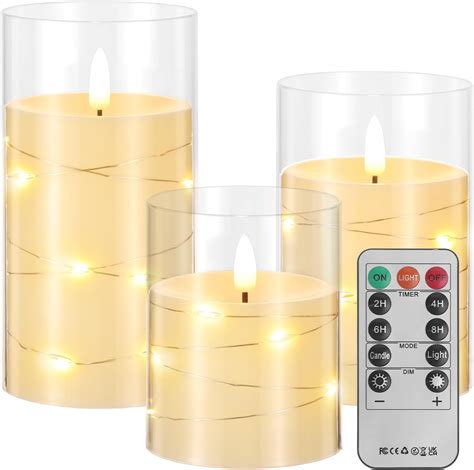 Amazon Flameless Candles Battery Operated Candles LED Candles With