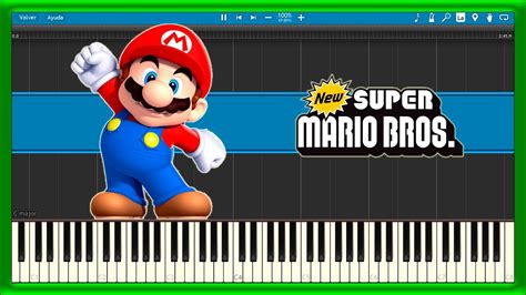 Super Mario Bros 🍄 Overworld Theme 🎮 Piano Tutorial 🎹 34 Youtube