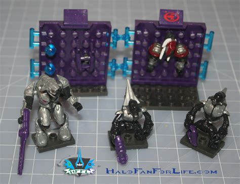 Toy Review Halo Mega Bloks Covenant Silver Combat Unit Set 97002