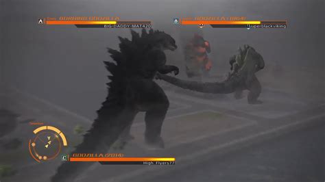 Godzilla Ps4 Godzilla 2014 Vs Burning Godzilla Vs Godzilla 1964 Youtube