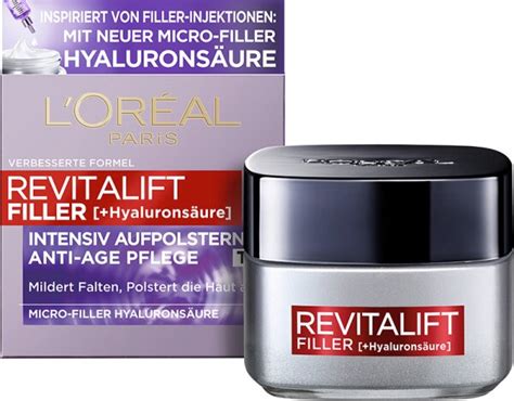 L Or Al Paris Revitalift Filler Hyalurons Ure Intensiv Aufpolstern