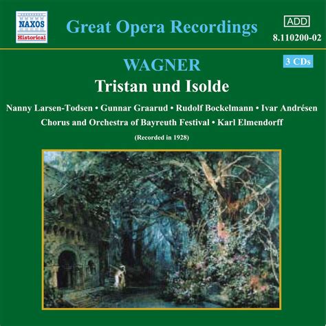 Wagner R Tristan Und Isolde Larsen Todsen Graarud Album