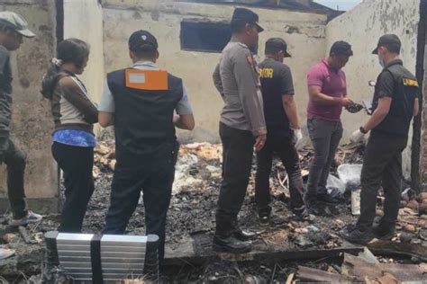 Tim Labfor Polda Bali Selidiki Sumber Penyebab Kebakaran Pasar Menanga