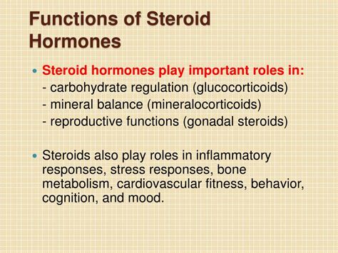 Ppt Steroid Hormonescongenital Adrenal Hyperplasia And Testicular Feminaization Powerpoint