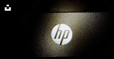 A close up of a hp logo on a laptop photo – Free Electronics Image on ...