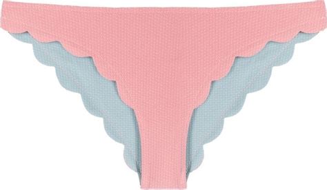 Marysia Swim Scalloped Edge Detail Bikini Bottoms ShopStyle