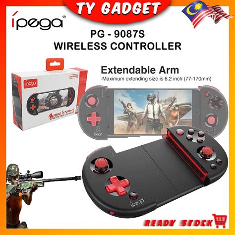 IPega PG 9087s Red Knight Wireless Bluetooth Gamepad Controller 9087s