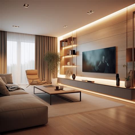 Sala De Tv Minimalist Interior Design Living Room Living Room Tv