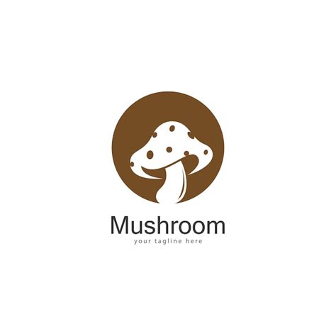 Premium Vector Mushroom Logo Vector Design Template