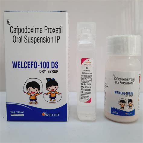 Cefpodoxime 100 Mg Dry Syrup Well Go Pharma