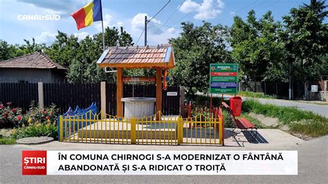 Canal Sud N Comuna Chirnogi S A Modernizat O F Nt N Abandonat I S