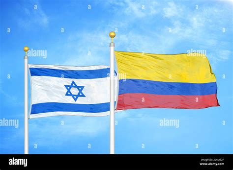 Colombia Israel Flag Hi Res Stock Photography And Images Alamy