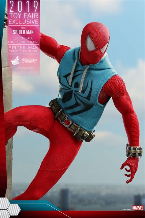 Hot Toys Spider Man Scarlet Spider Scale Figure Vgm Video Game Masterpiece Series