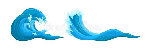 Water Waves Cartoon Stock Illustrations – 17,743 Water Waves Cartoon ...