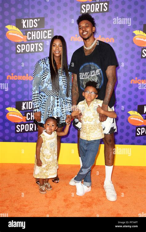 Nickelodeon Kids' Choice Sports Awards 2018 Featuring: Nick Young, Keonna Green, Navi Young ...