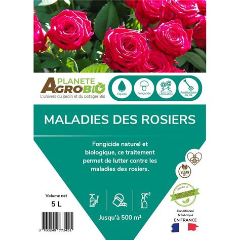 Traitement bio maladies des Rosiers Planète Agrobio