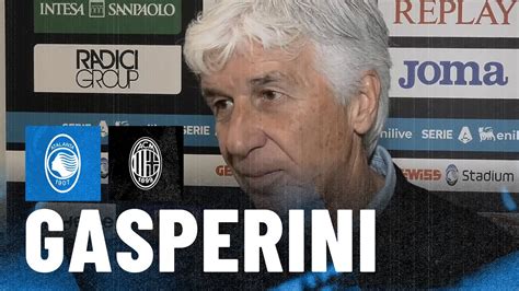 Atalanta Milan Gasperini Siamo Felici Di Aver Vinto