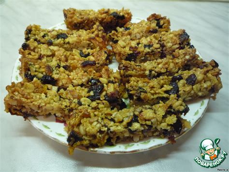 Батончики гранола – кулинарный рецепт