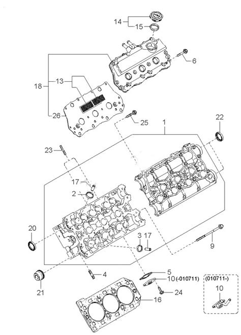 Cabeçote Cilindro Kia Carnival Sedona 2 5 K5 0k9bv10100D