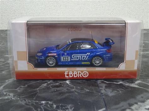 ミニカー EBBRO 1 43 SUBARU WRX STI Nurburgring 24 hour Race 2012 133 エブロ