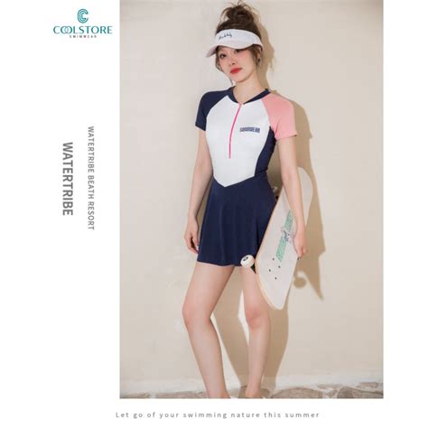 Mua Bikini Đồ bơi Cao Cấp Đồ biển Váy liền mảnh kín đáo Mẫu Mới Bikini Coolstore giá rẻ nhất
