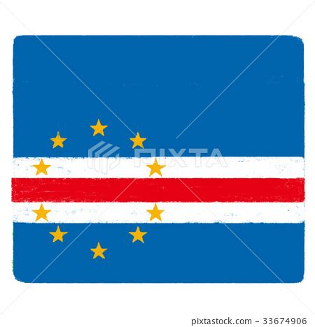 Flag Of Cape Verde Stock Illustration 33674906 PIXTA