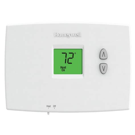 Honeywell Home Th1100dh1004 Pro 1000 Horizontal Non Programmable Thermostat For Heat Only