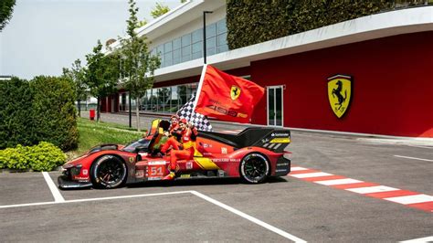 How Ferrari Celebrated Its Historic Le Mans Win In Maranello