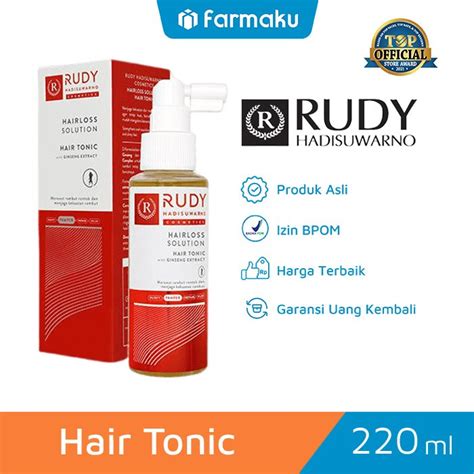 Jual Rudy Hadisuwarno Tonic Hairloss Solution Botol 220 Ml Variasi