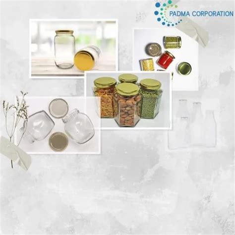 Aluminium Ml Mushroom Glass Jar At Piece In Navi Mumbai