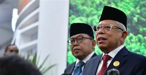 Wapres Maruf Amin Indonesia Komitmen Tangani Krisis Perubahan Iklim