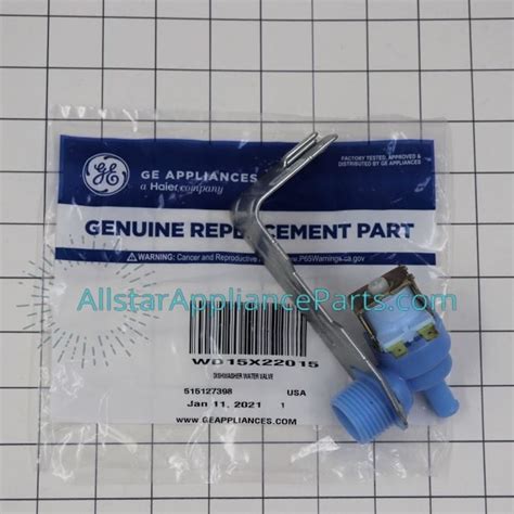 GE Dishwasher Water Inlet Valve WD15X28379 Walmart