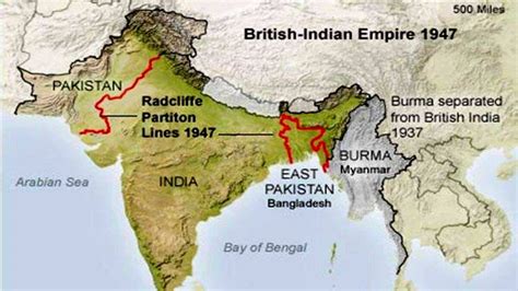 The Partition Of India Divisions And Violence In The 20th Century