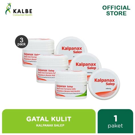 Jual Kalpanax Salep 6gr Salep Kutu Air Dan Jamur Triple Pack Di Lapak